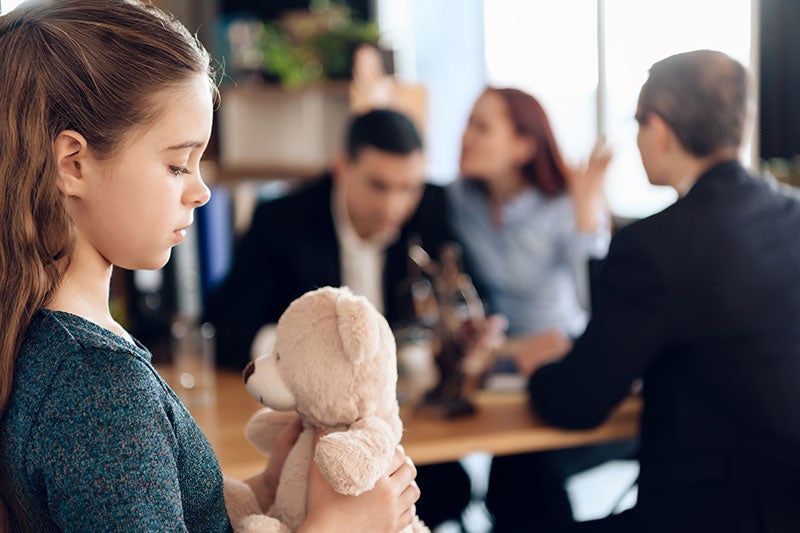Child Custody Lawyer Meeting